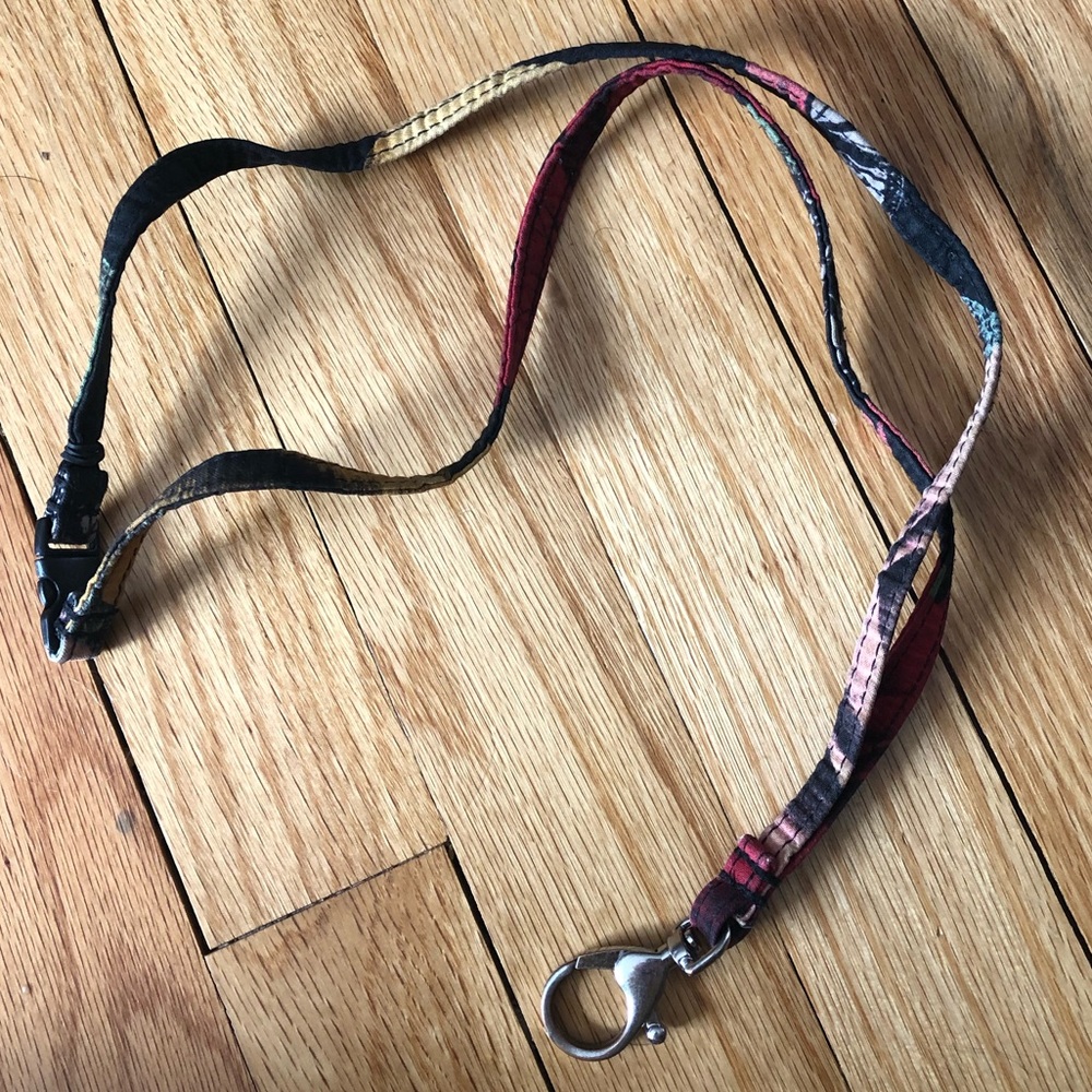 Vera Bradley lanyard